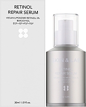 Антивікова сироватка з ретинолом - Skin&Lab Retinol Repair Serum — фото N2