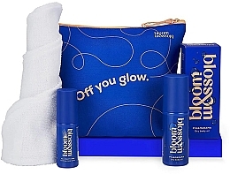 Парфумерія, косметика Набір - Bloom & Blossom Snoozefest Sleep Gift Set (spray/40ml + b/oil/100ml + wrap/1pcs + bag)