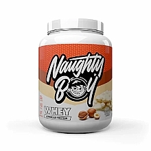 Сироватковий протеїн "Білий шоколад з лісовим горіхом" - Naughty Boy Whey Advanced Protein — фото N1