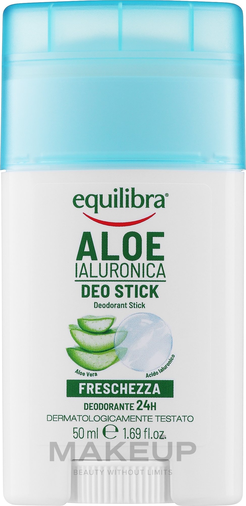 Дезодорант-стік - Equilibra Aloe Deo Aloes Stick — фото 50ml
