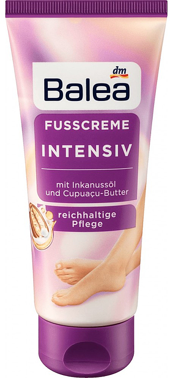 Крем для ног с миндальным маслом - Balea Fusscreme Intensiv  — фото N1
