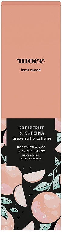 Мицеллярная вода - Moee Fruit Mood Grapefruit & Caffeine — фото N1