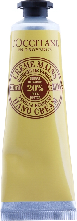 Крем для рук - L'occitane Hand Cream Shea Butter Vanilla — фото N1