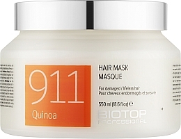 Маска для волос с киноа - Biotop 911 Quinoa Hair Mask — фото N2