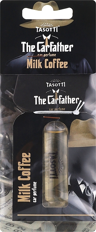 Автомобильный ароматизатор - Tasotti Carfather Drop Milk Coffe — фото N1
