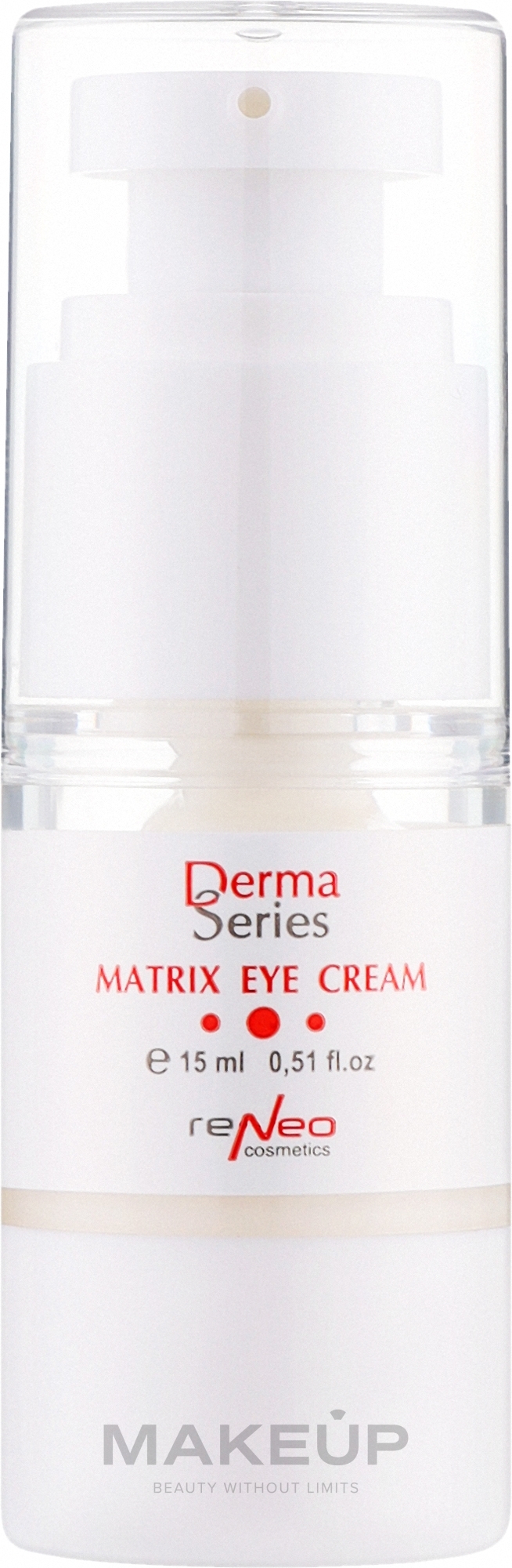 Ревіталізувальний крем для зони навколо очей - Derma Series Matrix Eye Cream — фото 15ml