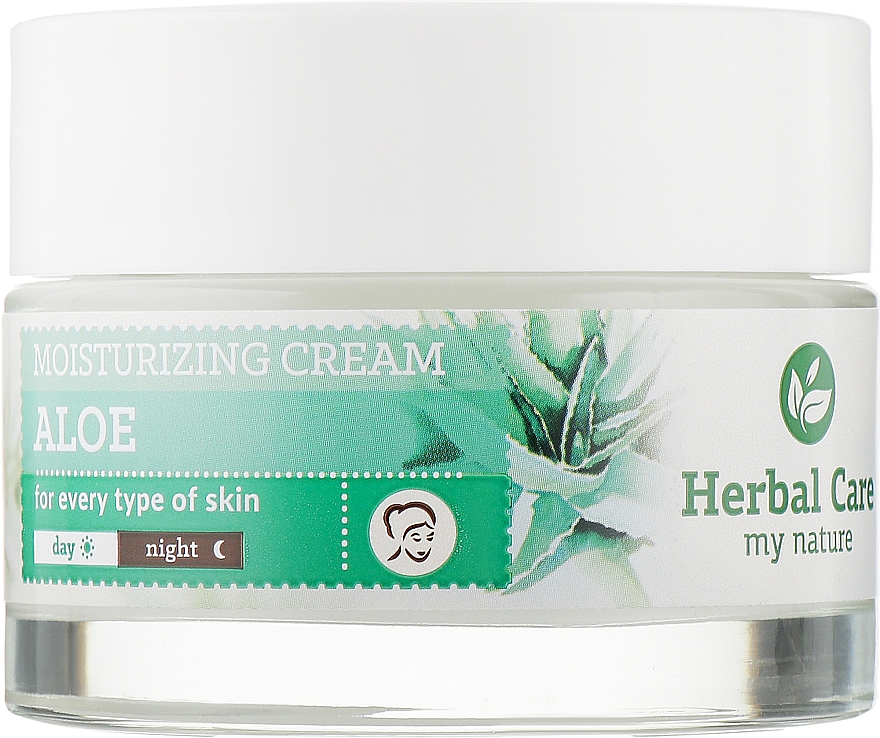 Увлажняющий крем для лица "Алоэ" - Farmona Herbal Care Moisturizing Cream — фото N5