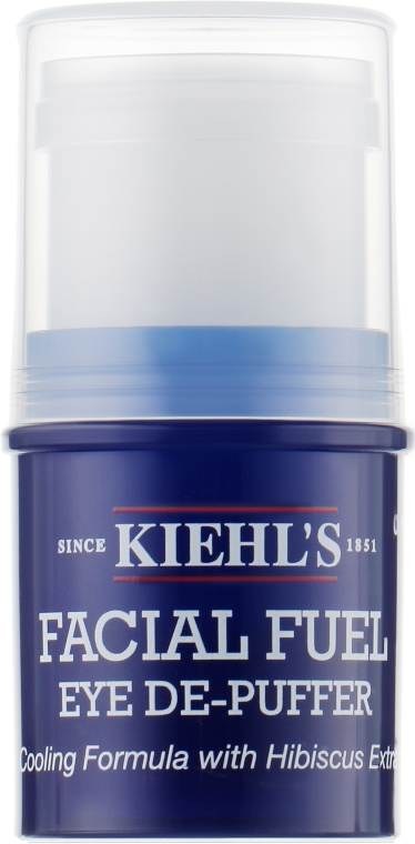 Чоловічий гель-стік проти мішків і темних кіл під очима - Kiehl's Facial Fuel Eye De-Puffer — фото N2