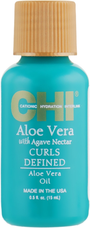 Масло для волос с Алоэ Вера - CHI Aloe Vera Oil — фото N2