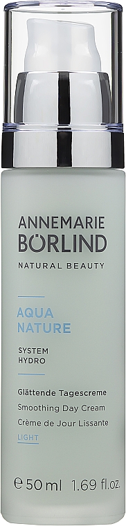 Крем для лица, дневной - Annemarie Borlind Aquanature Smooting Day Cream Light