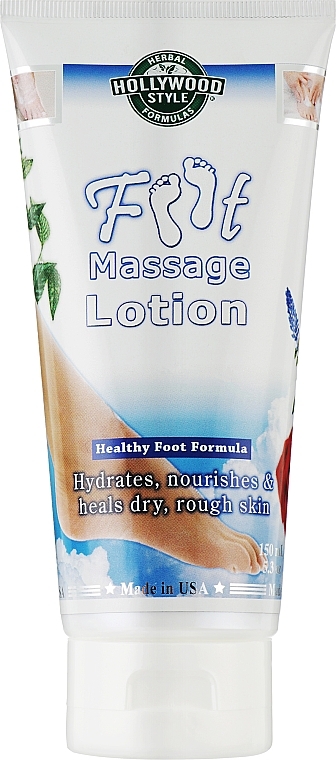 Масажний лосьйон для ніг - Hollywood Style Foot Massage Lotion — фото N1