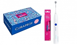 Набор - Curaprox Be You Red +Easy Set (tooth/paste/60ml + tooth/br/1psc) — фото N1