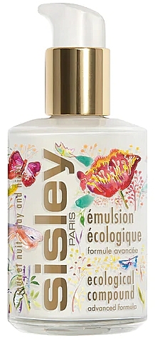 Экологическая эмульсия, украшенная цветами и бабочками - Sisley-Paris Ecological Compound Advanced Formula Limited Edition — фото N1