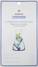 Тканинна маска з вітамінним комплексом - SesDerma Laboratories Beauty Treats Vitamin Rich Complex Mask — фото N1