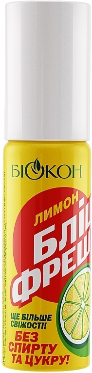 Дезодорант для ротової порожнини "Бліц-фреш лимон" - Біокон Доктор Біокон
