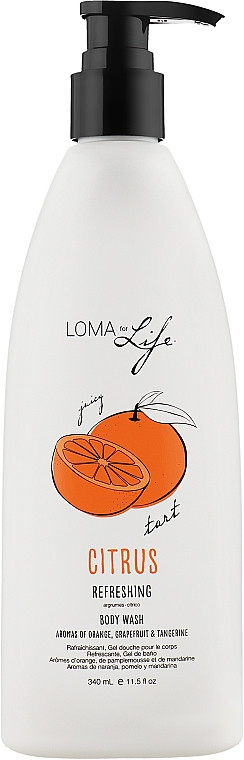 Гель для душа "Цитрус" - Loma For Life Citrus Body Wash — фото N1