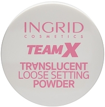 Пудра для обличчя - Ingrid Cosmetics Team X Transparent Loose Setting Powder — фото N1