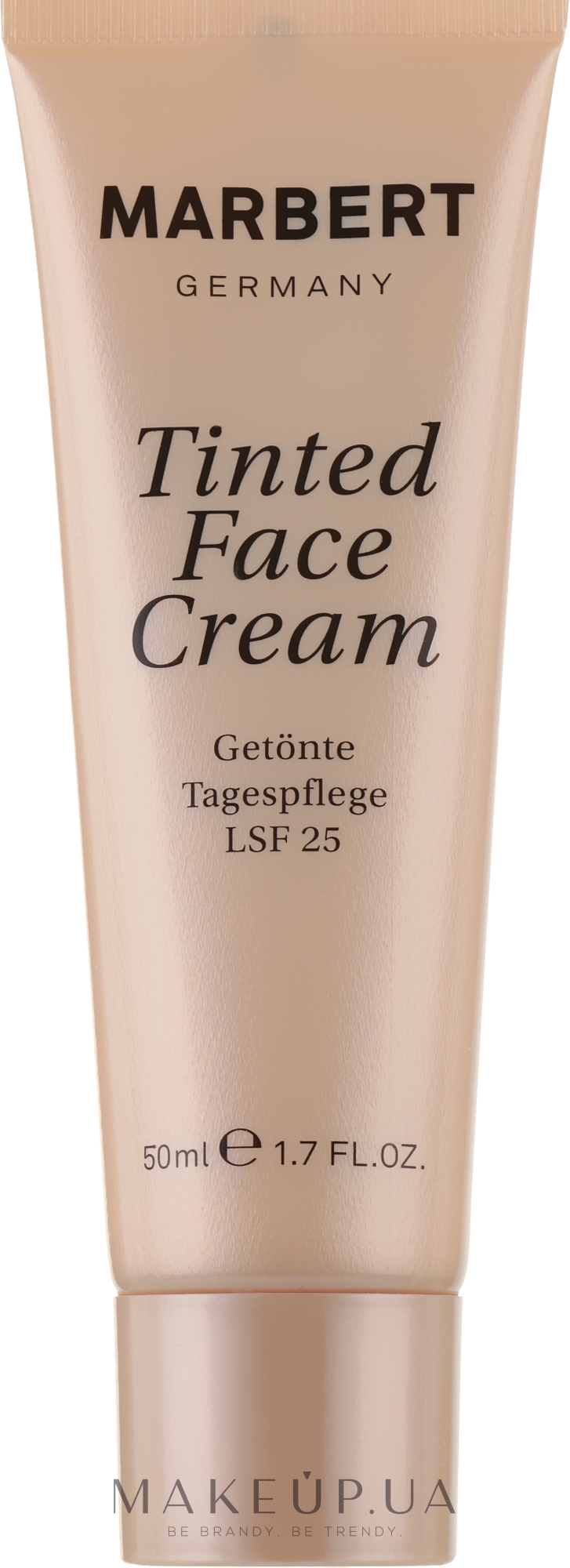 Тонувальний крем для обличчя - Marbert Tinted Face Cream SPF 25 — фото 50ml