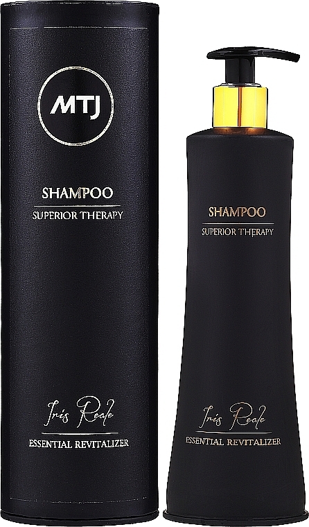Восстанавливающий шампунь для тонких волос - MTJ Cosmetics Superior Therapy Reale Iris Shampoo — фото N3