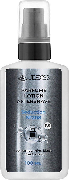 Парфумований лосьйон після гоління "Seduction" - Jediss Perfumed Aftershave Lotion — фото N1