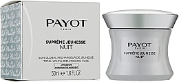 Ночной крем для лица, антивозрастной - Payot Supreme Jeunesse Global Anti-Ageing Night Cream — фото N2