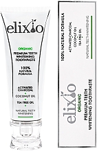 Отбеливающая зубная паста - Elixio Organic Premium Teeth Whitening Toothpaste  — фото N1