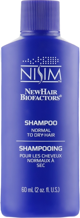 Шампунь для сухих и нормальных волос от выпадения - Nisim NewHair Biofactors Shampoo — фото N4