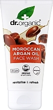 Парфумерія, косметика Гель для вмивання з аргановою олією - Dr. Organic Bioactive Skincare Organic Μoroccan Argan Oil Creamy Face Wash