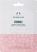 Увлажняющая маска для лица "Витамин Е" - The Body Shop Vitamin E Quench Sheet Mask — фото N4