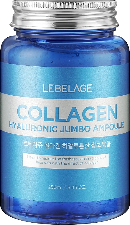 Сыворотка для лица с коллагеном, увлажняющая - Lebelage Collagen Hyaluronic Jumbo Ampoule — фото N1
