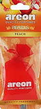 Парфумерія, косметика Ароматизатор повітря "Персик" - Areon Pearls Peach