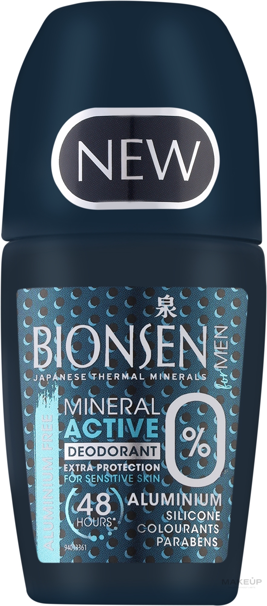 Шариковый дезодорант для мужчин - Bionsen Men Deodorant Mineral Active Roll-On — фото 50ml