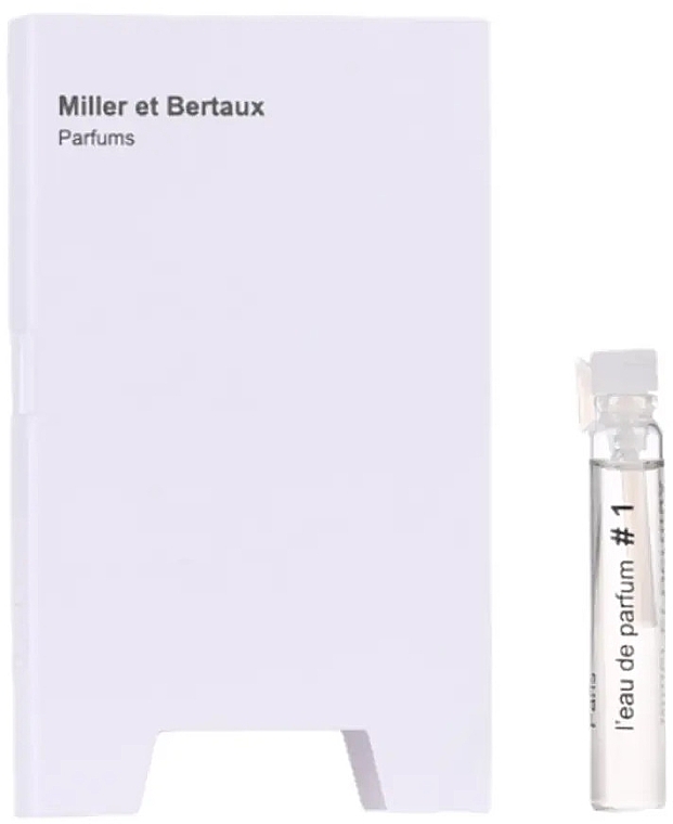 Miller et Bertaux For You L’Eau #1 Parfum Trouve - Парфюмированная вода (пробник)