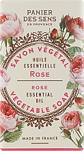 Екстра-ніжне рослинне мило "Троянда" - Panier des Sens Rose Extra-Gentle Vegetable Soap — фото N2
