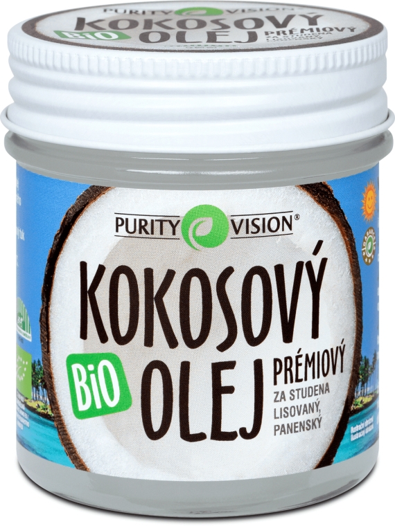 Кокосове масло без запаха - Purity Vision Bio Coconut Oil — фото N1