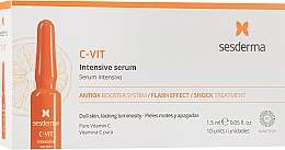 Інтенсивна сироватка миттєвої дії - SeSDerma Laboratories C-Vit Intensive Serum Flash Effect — фото N2