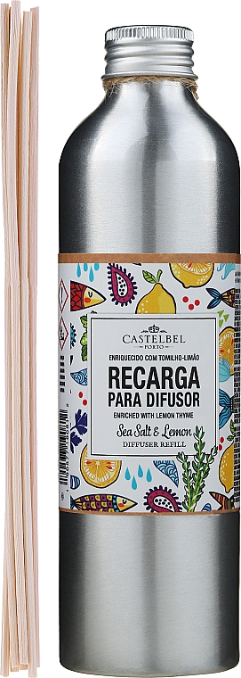 Аромадиффузор - Castelbel Sardines Room Fragrance Diffuser Refill — фото N1