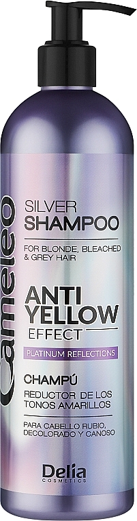 Шампунь для светлых волос "Silver" - Delia Cosmetics Cameleo Silver Shampoo