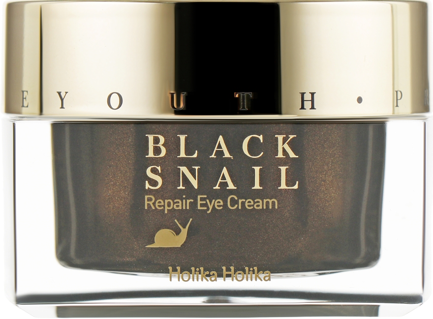 Восстанавливающий крем для кожи вокруг глаз - Holika Holika Prime Youth Black Snail Repair Eye Cream — фото N2