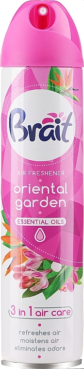 Освежитель воздуха "Oriental Garden" - Brait Air Care 3in1 — фото N1