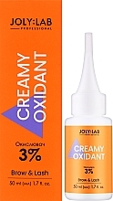 УЦЕНКА Окислитель 3% - Joly:Lab Brow & Lash Creamy Oxidant 3% * — фото N2