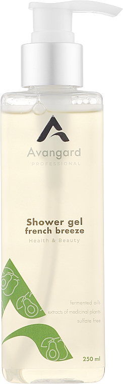 Гель для душа - Avangard Professional Health & Beauty Shower Gel French Breeze — фото N1