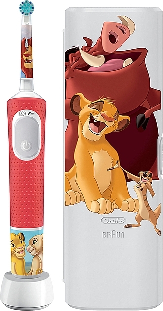 Электрическая зубная щетка - Oral-B Pro Kids The Lion King — фото N1