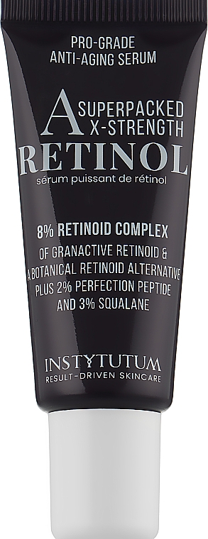 Концентрированная сыворотка с ретинолом против старения кожи - Instytutum A-Superpacked X-strength Retinol Serum 