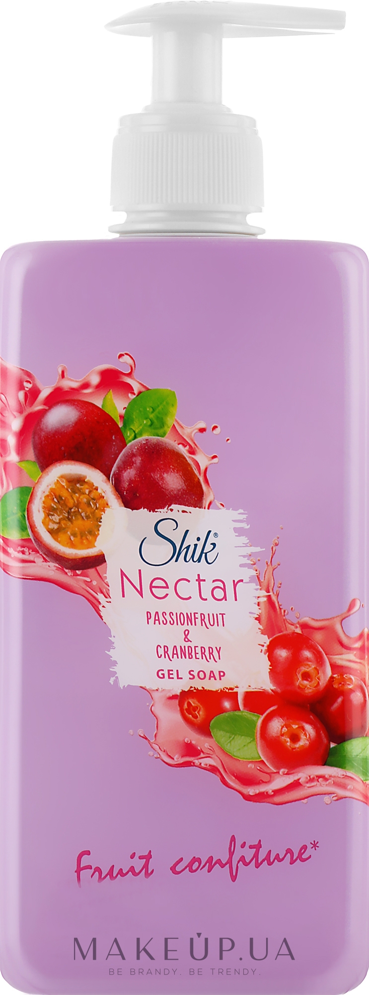 Рідке крем-мило "Маракуя і журавлина" - Shik Nectar Passionfruit & Cranberry Gel Soap — фото 450g