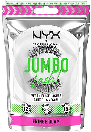 Накладные ресницы - NYX Professional Makeup Jumbo Lash! Vegan False Lashes Fringe Glam