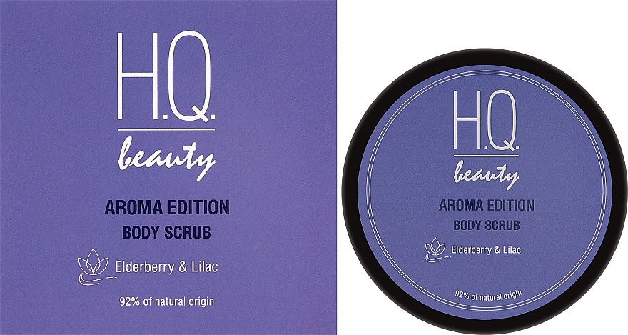 Скраб для тела "Бузина и сирень" - H.Q.Beauty Aroma Edition Body Scrub — фото N2