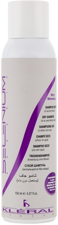 Сухой шампунь для волос - Kleral System Selenium Dry Shampoo — фото N1