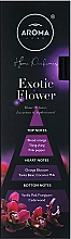 Парфумерія, косметика Aroma Home Black Series Exotic Flower - Ароматичні палички