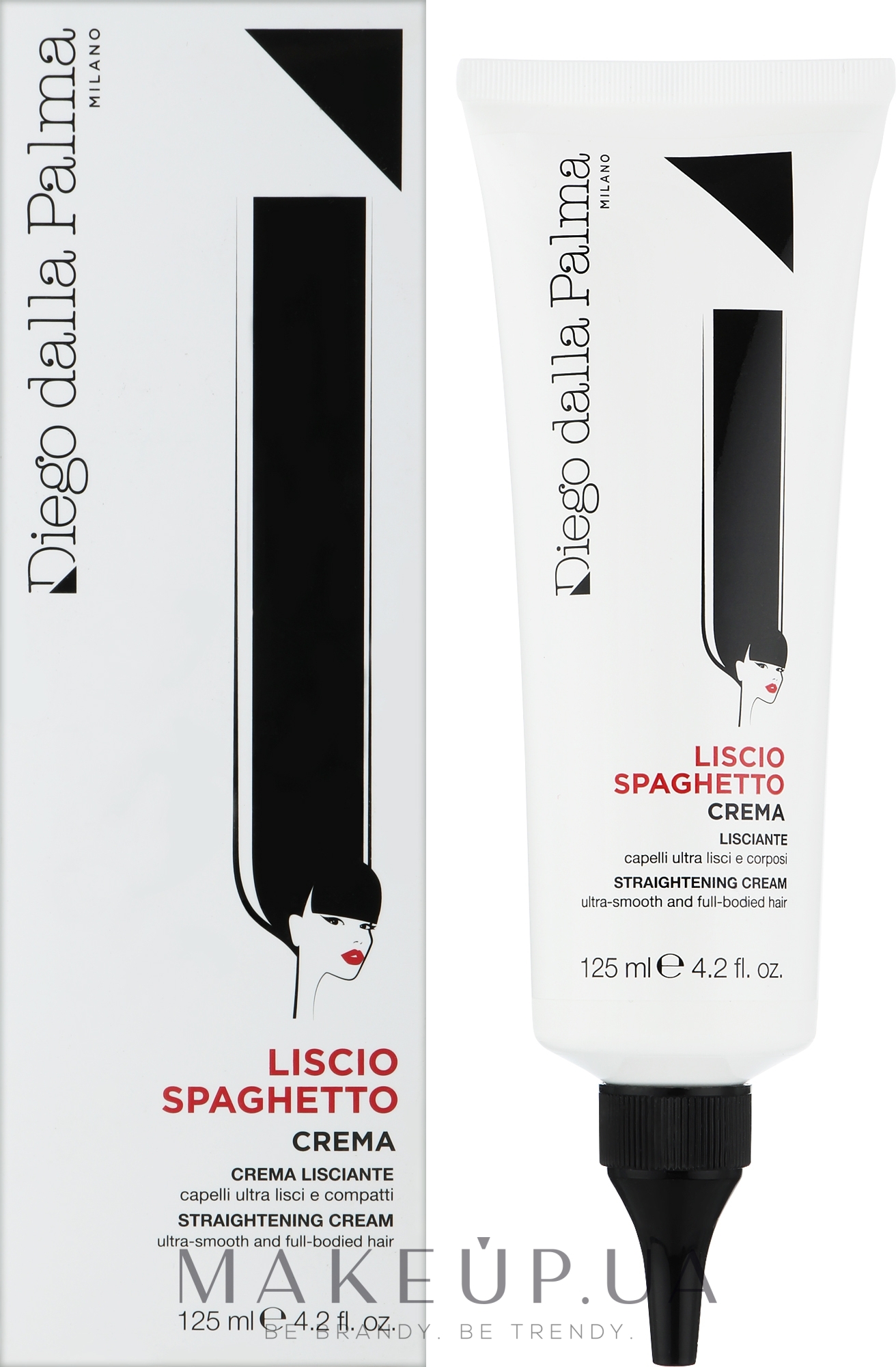 Термозащитный крем для волос - Diego Dalla Palma Straightening Cream — фото 125ml